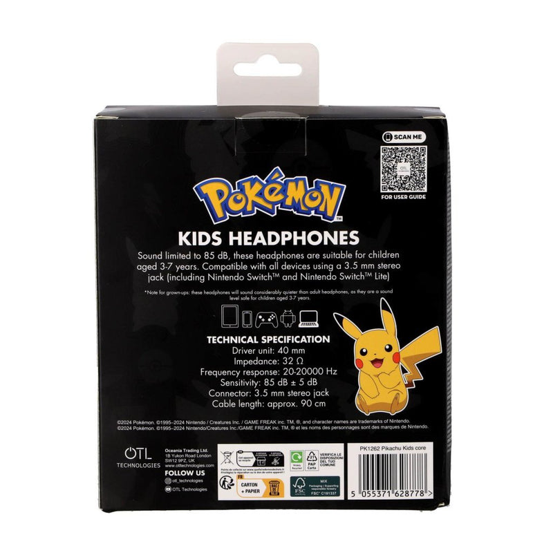 Pok&eacute;mon Koptelefoon Geel
