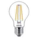 Philips LED Filamentlamp 75W A60 E27 Warm Wit Licht Transparant