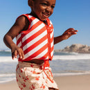 Swim Essentials Zwemvest Stripes 3-6 Jaar Rood/Wit