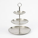 Ceruzo Etagere - 3 laags - RVS - D33 x H34 cm