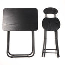 Ceruzo Klaptafel met Stoel  Zwart