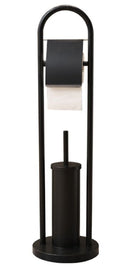 Ceruzo Toiletbutler Vrijstaand - RVS -Zwart