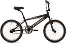 Freestyle BMX 20" Royal Bugatti  - mat zwart met zwarte banden