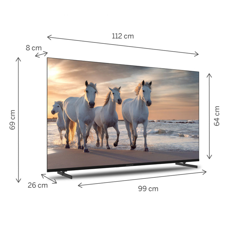 Thomson 50UA5S13 UHD Android TV 50 Inch Zwart