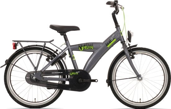 Kinderfiets Bikefun Urban City 24 inch met Nexus 3 versnelling/remnaaf - Titanium