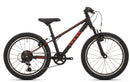 Bikefun 24" The Beast V-brake 6 speed - zwart/rood