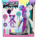 Grote Marmeren Look Beer Gietset - incl 5 Neon verfkleuren