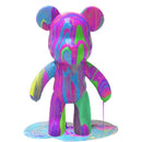 Grote Marmeren Look Beer Gietset - incl 5 Neon verfkleuren