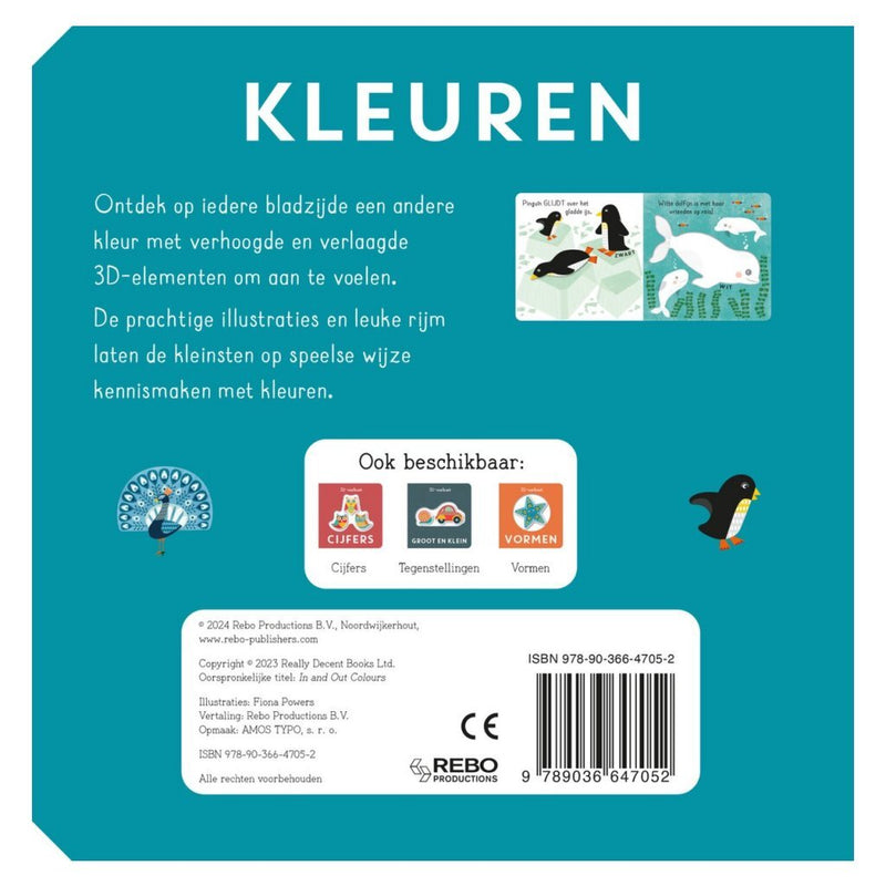 Boek 3D-Voelboek Kleuren