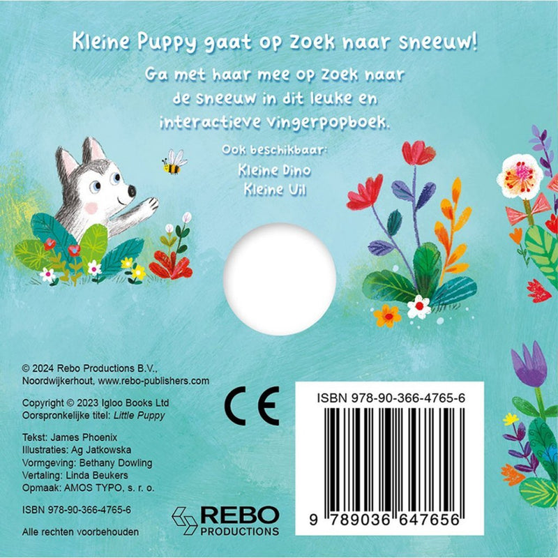 Boek Vingerpop Kleine Puppy