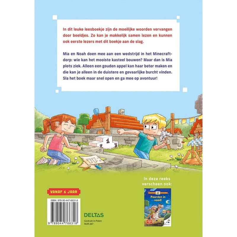 We bouwen een kasteel! - Ik leer lezen met beeldjes