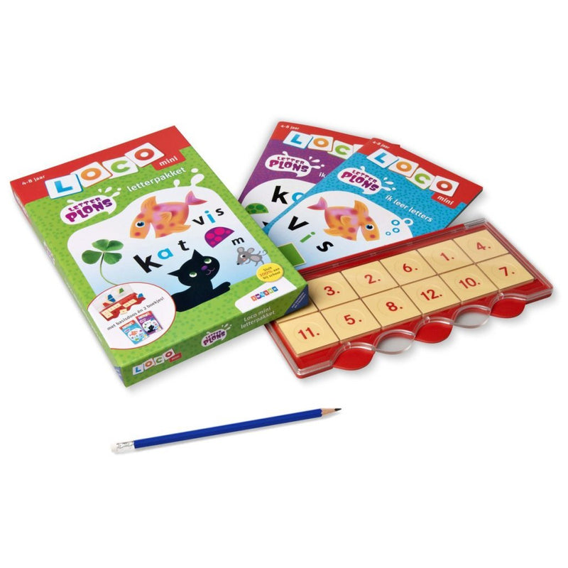 Zwijsen Loco Mini Letterplons Letterpakket
