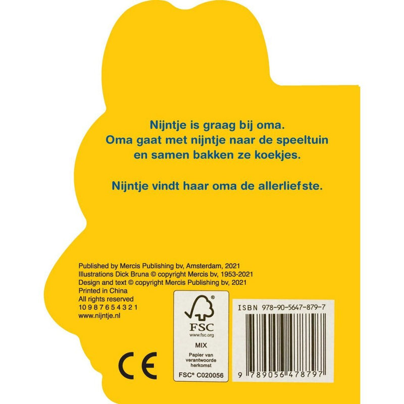 Nijntje Boek Nijntje en Oma