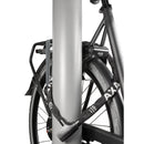 Kettingslot Axa Absolute 5-110 met polyester hoes - zwart