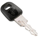 Kettingslot Axa Absolute 5-110 met polyester hoes - zwart