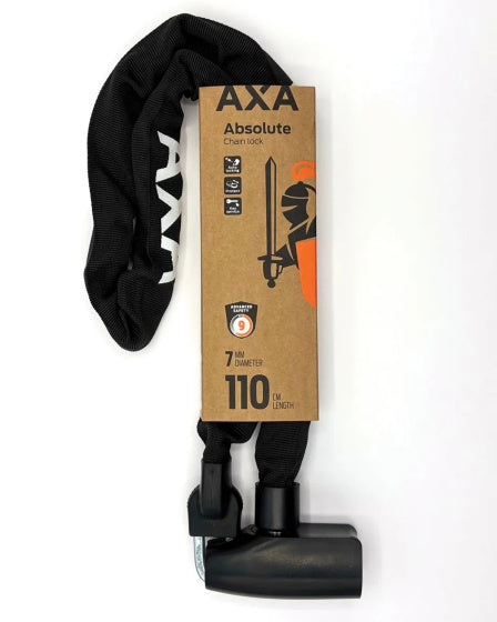 Kettingslot Axa Absolute 7-110 - zwart