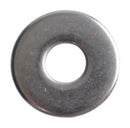 onderlegring M6 RVS 18 mm zilver per 100