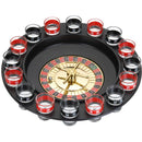 Roulette Drinkspel met 16 shotglaajes