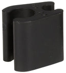 Kabelclips Elvedes Duo PVC voor Shimano Di2  5,0 mm + 2,5 mm - zwart (50 stuks)