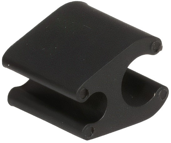 Kabelclips Elvedes Duo PVC voor Shimano Di2  5,0 mm + 2,5 mm - zwart (50 stuks)