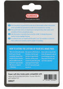 Schijfremblokset 6862T (Per Paar) Grijs