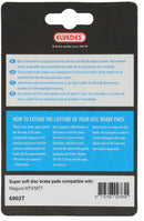 Schijfremblokset Elvedes - Magura - Organische Compound (resin) - 1 paar