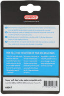 Schijfremblokset 6906T (Per Paar) Grijs