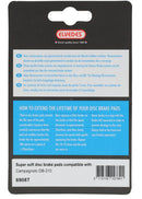 Schijfremblokset Elvedes voor Campagnolo - grijs (1 paar)