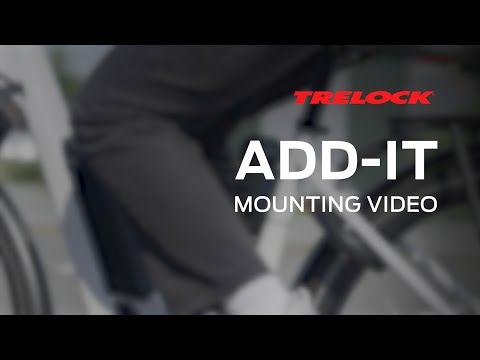 Universele adapter Trelock Add-it - zwart