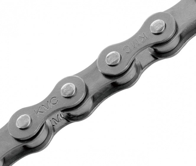 Ketting single speed KMC Z1 Wide EPT 112 schakels - donker zilver