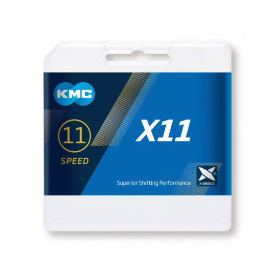 Ketting 11 speed KMC X11 118 schakels - zilver/zwart