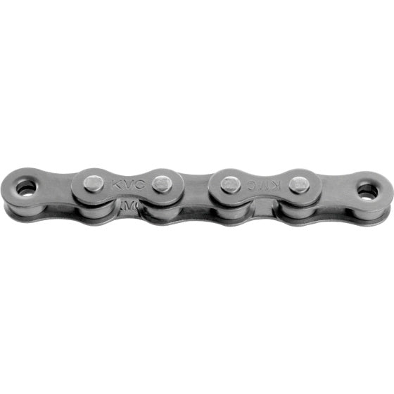 Ketting single speed KMC Z1 Wide EPT 112 schakels - donker zilver