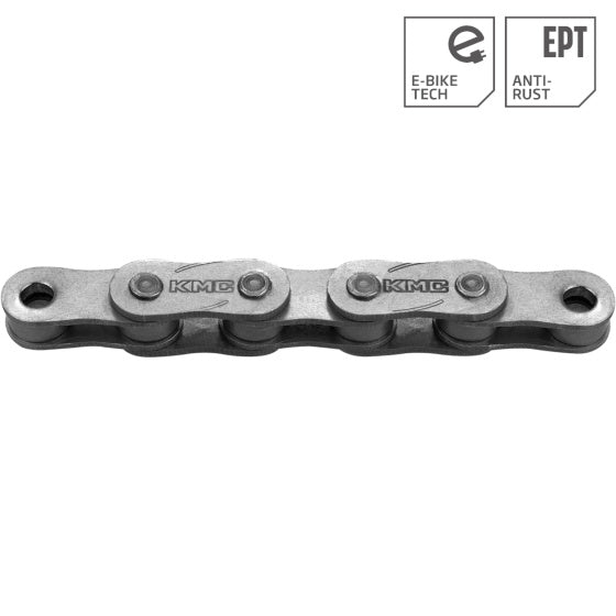 Ketting single speed KMC Z1eHX Narrow EPT 112 schakels - donker zilver