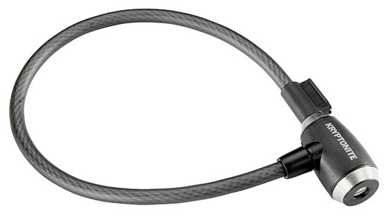 kabelslot Kryptoflex 650 x 12 mm staal zwart