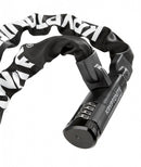 kettingslot Keeper Combi 90 cm staal zwart