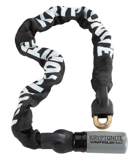 kettingslot Kryptolok 95 cm staal zwart