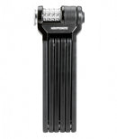 vouwslot met houder Keeper Combo 85 cm staal zwart