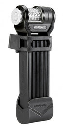 vouwslot met houder Keeper Combo 85 cm staal zwart