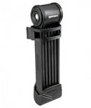 vouwslot met houder Kryptolok 100 cm staal zwart