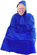 Regenponcho groot volwassen - geel