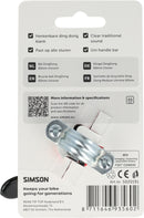 Bel Simson DingDong chroom - 60 mm