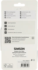 Versnellingskabelset Simson nexus 4/7/8 RVS - grijs