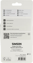 Versnellingskabelset Simson compleet SA - zwart