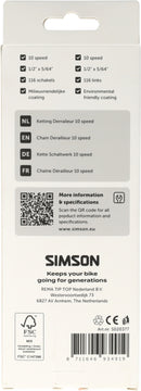 Ketting Simson Derailleur 10