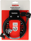 Ringslot Simson universeel - zwart
