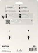 Ringslot Simson universeel - zwart