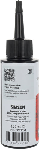 Kettingolie Simson plantaardig e-bike & city bike - 100ml