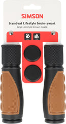 Handvatten Simson Lifestyle middenbruin-zwart
