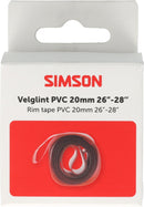 Velglint Simson 24i -28i 20mm breed PVC