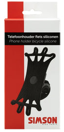 Siliconen telefoonhouder Simson voor op de fiets